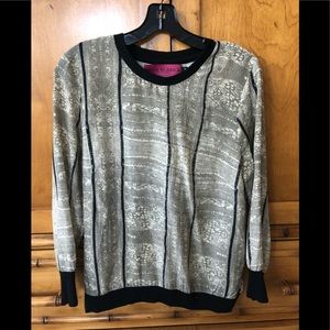Heidi Merrick silk print top